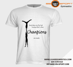 Camiseta Champions Blanca