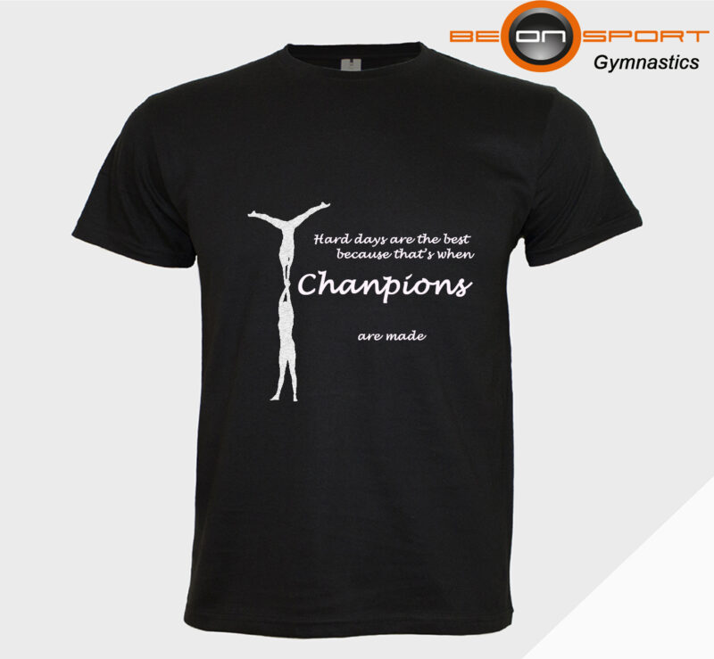 T-Shirt Champions Preta