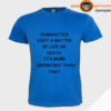 T-Shirt Gymnastics Life azul