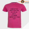 T-Shirt Gymnastics Life rosa